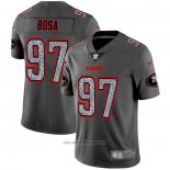 Maglia NFL Limited San Francisco 49ers Bosa Static Fashion Grigio