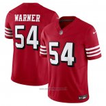 Maglia NFL Limited San Francisco 49ers Fred Warner Vapor F.u.s.e. Rosso