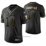 Maglia NFL Limited San Francisco 49ers Jimmy Garoppolo Golden Edition Nero