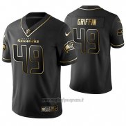 Maglia NFL Limited Seattle Seahawks Shaquem Griffin Golden Edition Nero