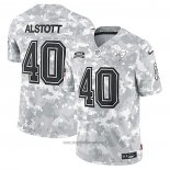 Maglia NFL Limited Tampa Bay Buccaneers Mike Alstott 2024 Salute To Service Retired Grigio
