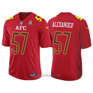 Maglia NFL Pro Bowl AFC Alexander 2017 Rosso