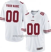 Maglia NFL San Francisco 49ers Personalizzate Bianco