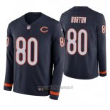 Maglia NFL Therma Manica Lunga Chicago Bears Trey Burton Blu