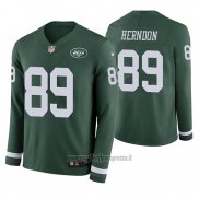 Maglia NFL Therma Manica Lunga New York Jets Chris Herndon Verde