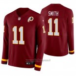Maglia NFL Therma Manica Lunga Washington Commanders Alex Smith Rosso