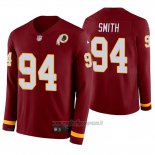 Maglia NFL Therma Manica Lunga Washington Commanders Preston Smith Rosso