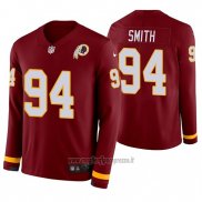 Maglia NFL Therma Manica Lunga Washington Commanders Preston Smith Rosso