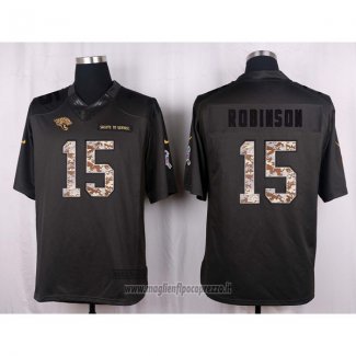 Maglia NFL Anthracite Jacksonville Jaguars Robinson 2016 Salute To Service