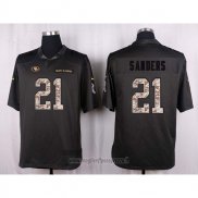 Maglia NFL Anthracite San Francisco 49ers Sanders 2016 Salute To Service