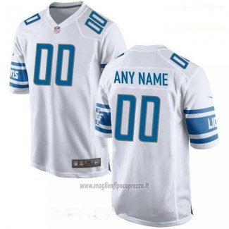 Maglia NFL Bambino Detroit Lions Personalizzate Bianco
