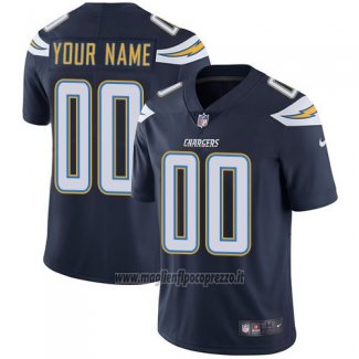 Maglia NFL Bambino Los Angeles Chargers Personalizzate Nero