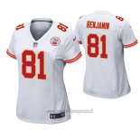 Maglia NFL Donna Kansas City Chiefs Kelvin Benjamin Bianco