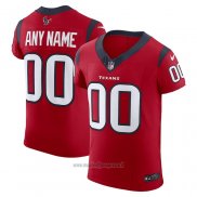 Maglia NFL Elite Houston Texans Alternato Vapor F.U.S.E. Personalizzate Rosso