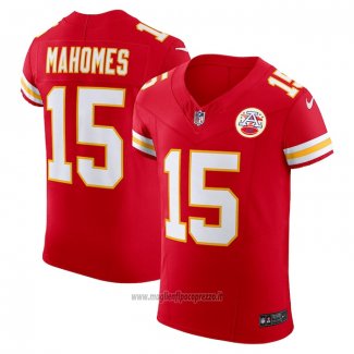 Maglia NFL Elite Kansas City Chiefs Patrick Mahomes Vapor F.U.S.E. Rosso