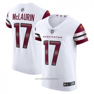 Maglia NFL Elite Washington Commanders Terry Mclaurin Vapor Bianco