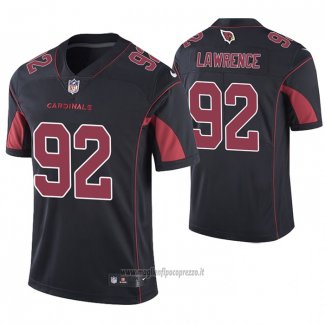Maglia NFL Game Arizona Cardinals 92 Rashard Lawrence 2020 Nero