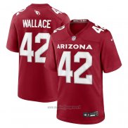 Maglia NFL Game Arizona Cardinals K'von Wallace 42 Rosso