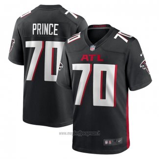 Maglia NFL Game Atlanta Falcons Isaiah Prince 70 Nero