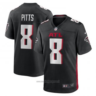 Maglia NFL Game Atlanta Falcons Kyle Pitts Nero