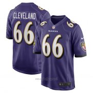 Maglia NFL Game Baltimore Ravens Ben Cleveland Viola