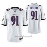 Maglia NFL Game Baltimore Ravens Christian Lacouture Bianco