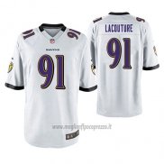 Maglia NFL Game Baltimore Ravens Christian Lacouture Bianco