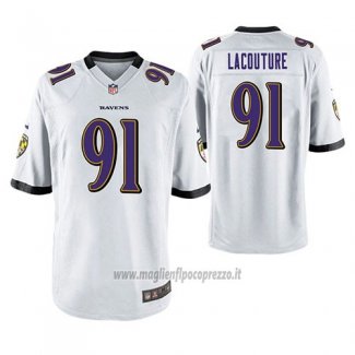 Maglia NFL Game Baltimore Ravens Christian Lacouture Bianco