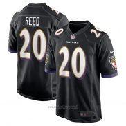 Maglia NFL Game Baltimore Ravens Ed Reed Alternato Nero