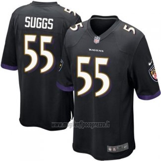 Maglia NFL Game Baltimore Ravens Suggs Nero