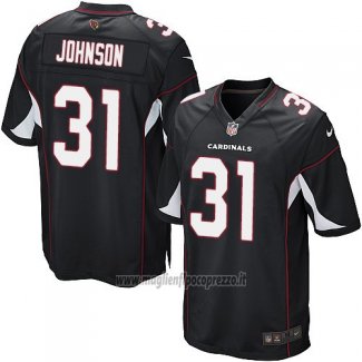 Maglia NFL Game Bambino Arizona Cardinals Johnson Nero