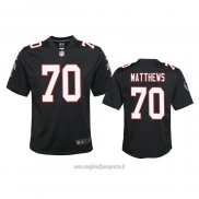 Maglia NFL Game Bambino Atlanta Falcons Jake Matthews Throwback 2020 Nero