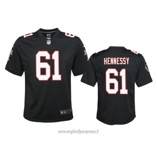Maglia NFL Game Bambino Atlanta Falcons Matt Hennessy Throwback 2020 Nero