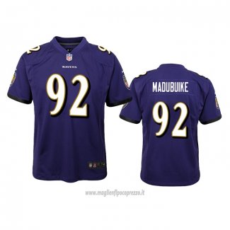 Maglia NFL Game Bambino Baltimore Ravens Justin Madubuike Viola