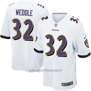 Maglia NFL Game Bambino Baltimore Ravens Weddle Bianco