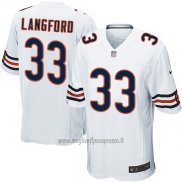 Maglia NFL Game Bambino Chicago Bears Langford Bianco