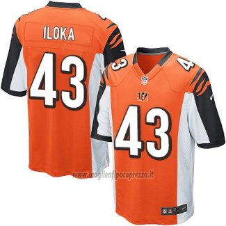 Maglia NFL Game Bambino Cincinnati Bengals Iloka Arancione