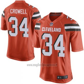 Maglia NFL Game Bambino Cleveland Browns Crowell Arancione