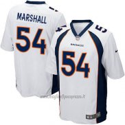 Maglia NFL Game Bambino Denver Broncos Marshall Bianco