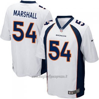 Maglia NFL Game Bambino Denver Broncos Marshall Bianco