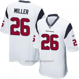 Maglia NFL Game Bambino Houston Texans Miller Bianco