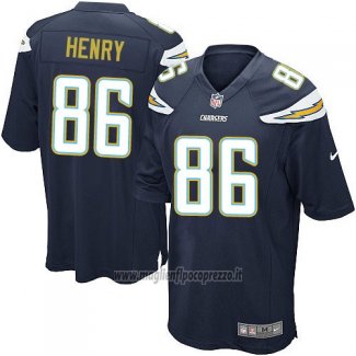 Maglia NFL Game Bambino Los Angeles Chargers Henry Nero