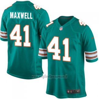Maglia NFL Game Bambino Miami Dolphins Maxwell Verde Scuro