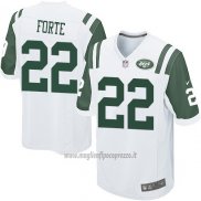 Maglia NFL Game Bambino New York Jets Forte Bianco