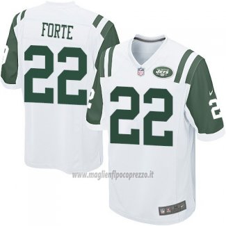 Maglia NFL Game Bambino New York Jets Forte Bianco