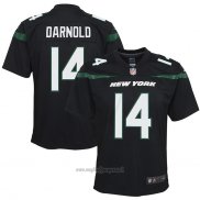 Maglia NFL Game Bambino New York Jets Sam Darnold Nero