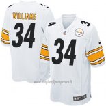 Maglia NFL Game Bambino Pittsburgh Steelers Williams Bianco