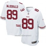 Maglia NFL Game Bambino San Francisco 49ers Mcdonald Bianco