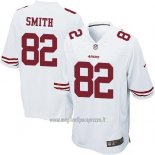 Maglia NFL Game Bambino San Francisco 49ers Smith Bianco