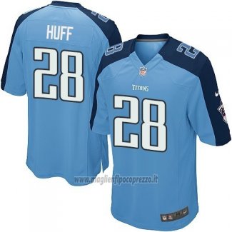 Maglia NFL Game Bambino Tennessee Titans Huff Blu
